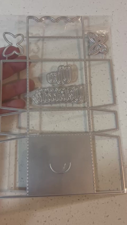 Suaje de Cajitas para Dulces Un Detallito Dados de Corte / Suajes / Troqueles Hobbees