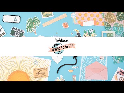 WhereTo Next Stencil Set / Set de 3 Plantillas Flores y Estrellas Esténciles / Plantillas Vicki Boutin