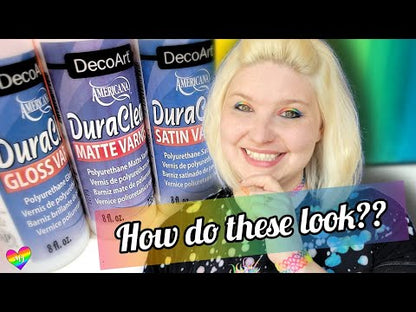 DuraClear Matte Varnish / Barniz de Poliuretano Mate Pastas Texturizadoras y Medios Mixtos DecoArt