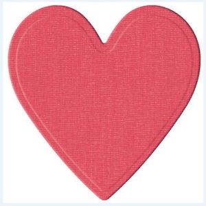 Heart Die / Suaje de Corazón Dados de Corte / Suajes / Troqueles LifeStyle Crafts