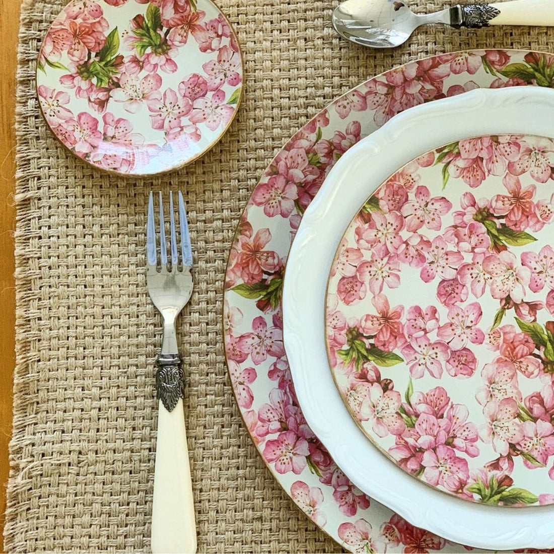 6 Platos de Vidrio Redondos Estilo Europeo para Decoupage 25cm Decoupage Decorakel