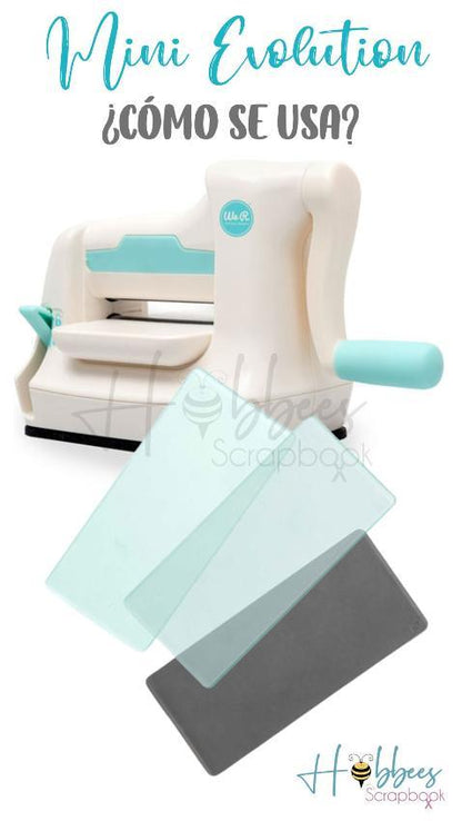 Mini Evolution Pink Machine Kit / Suajadora Mini Evolution 64 piezas Suajadoras / Troqueladoras We R Memory Keepers