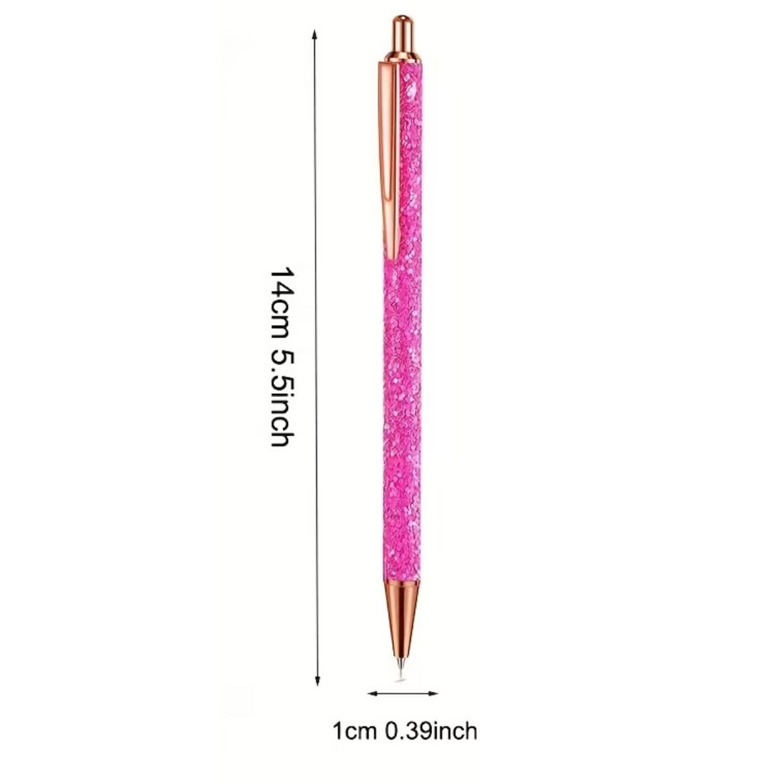 Pluma Depiladora Pink Glitter Sparkle