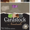 Essentials Cardstock Pad 12 X 12 Neutrals / Cartulina Colores Neutrales