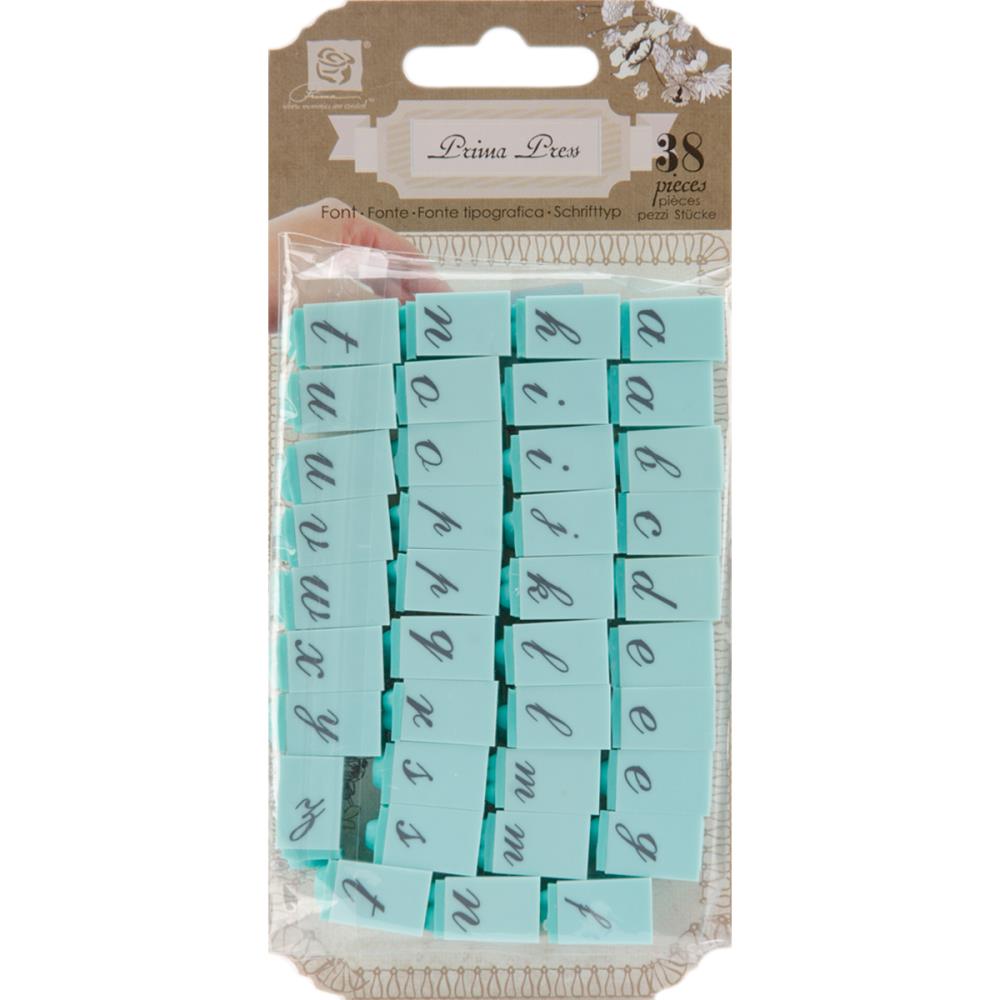 Prima Press Blocks Letters / Bloques de Letras para Sellos Descontinuado Prima Marketing