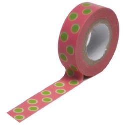 Washi Tape Polka Dot Girl / Cinta Adhesiva