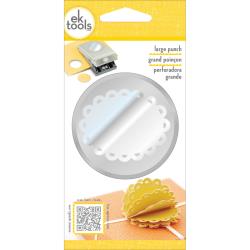 Scalloped Oval Frame Large Punch / Perforadora de Ovalo con Ondas Descontinuado Ek Success