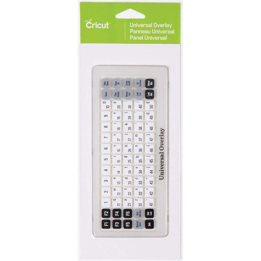 Cricut Universal Keypad Overlay / Teclado Universal para Cartuchos Cricut