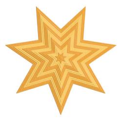 Nesting Dies Starburst / Suajes de Estrellas