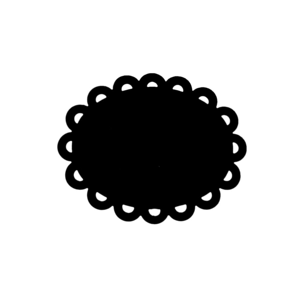Scalloped Oval Frame Large Punch / Perforadora de Ovalo con Ondas Descontinuado Ek Success