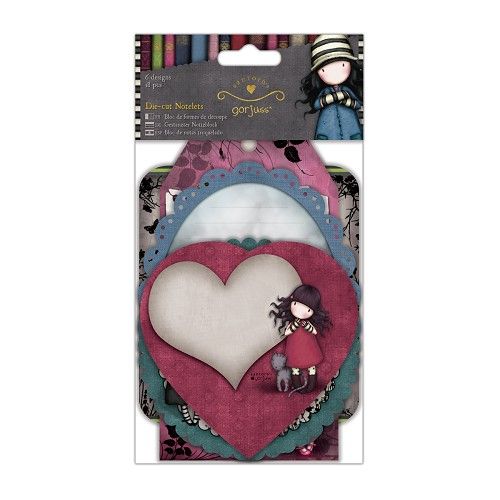 Die Cut Notelets Gorjuss / Block de Notas Troquelado Gorjuss Descontinuado DoCrafts