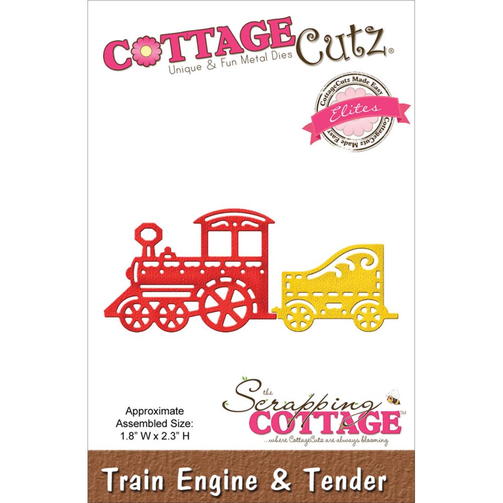 Train Engine and Tender Die / Suaje de Tren