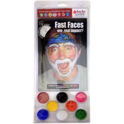 Snazaroo Fast Faces Clam Pack / Kit de Maquillaje de Fantasía