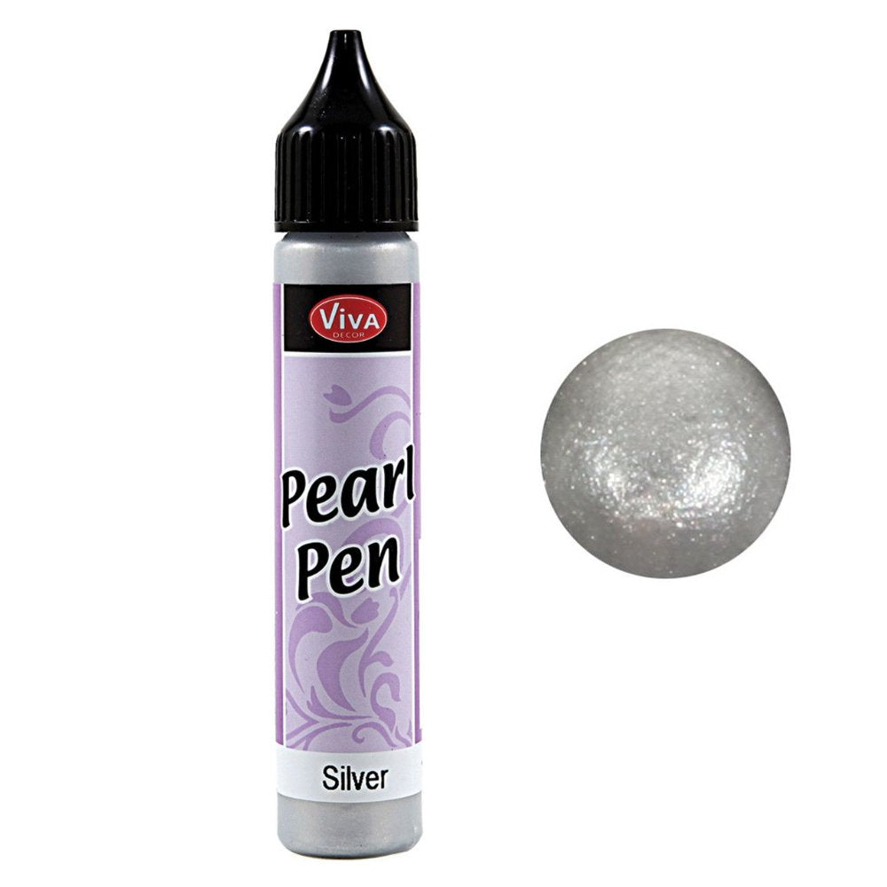 Pearl Pen Silver / Gel Plata