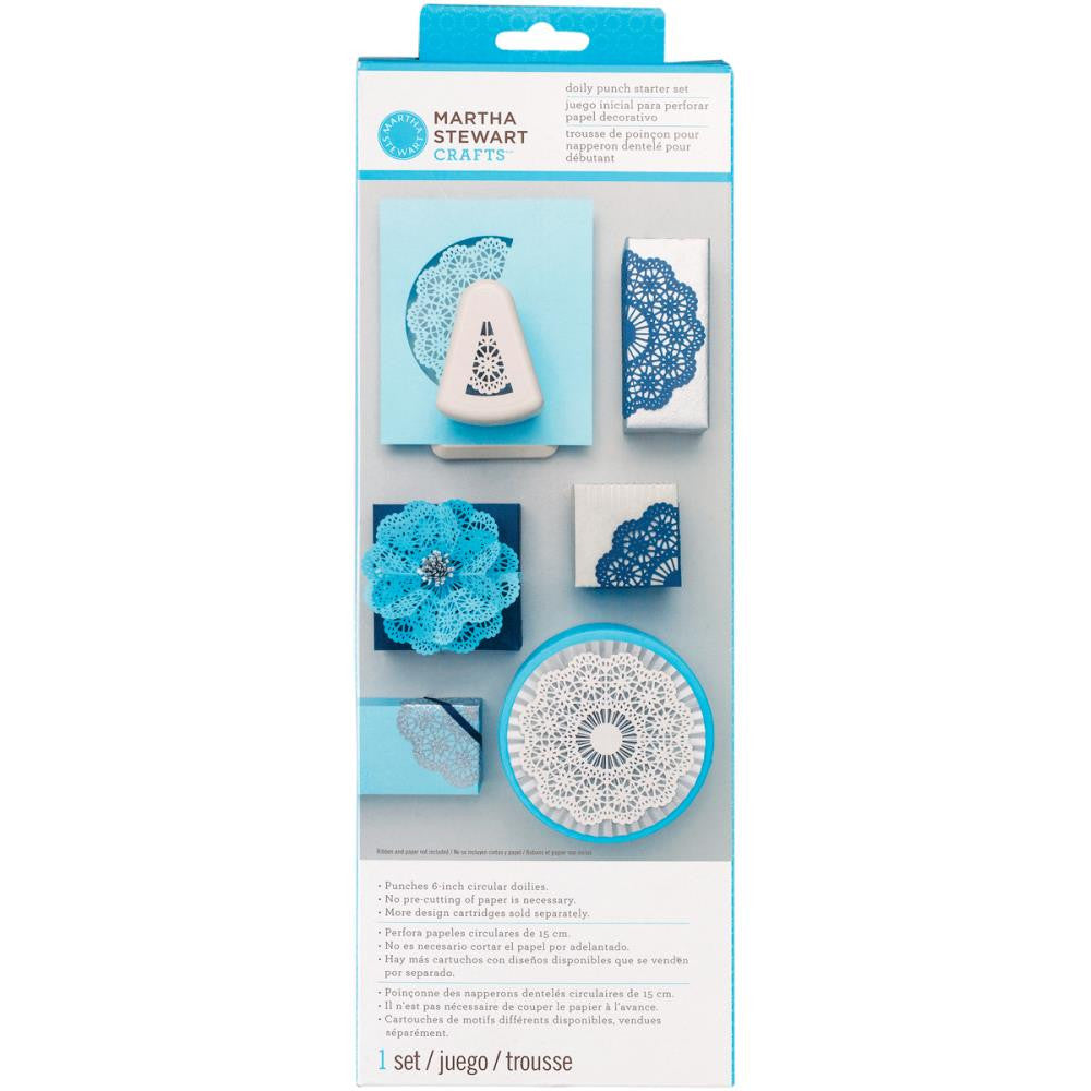 Doily Starter Set Eyelet Lace Punch / Perforadora Para Hacer Blondas Descontinuado Martha Stewart