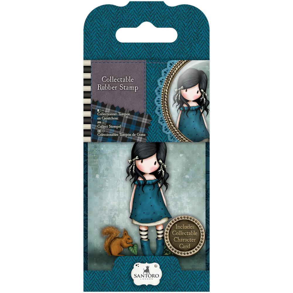 Gorjuss Rubber Stamp 11 You Brought Me Love / Gorjuss Sello Cling Amor Descontinuado Santoro