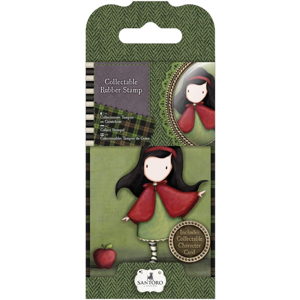 Gorjuss Rubber Stamp 14 Little Red / Gorjuss Sello Cling Descontinuado Santoro