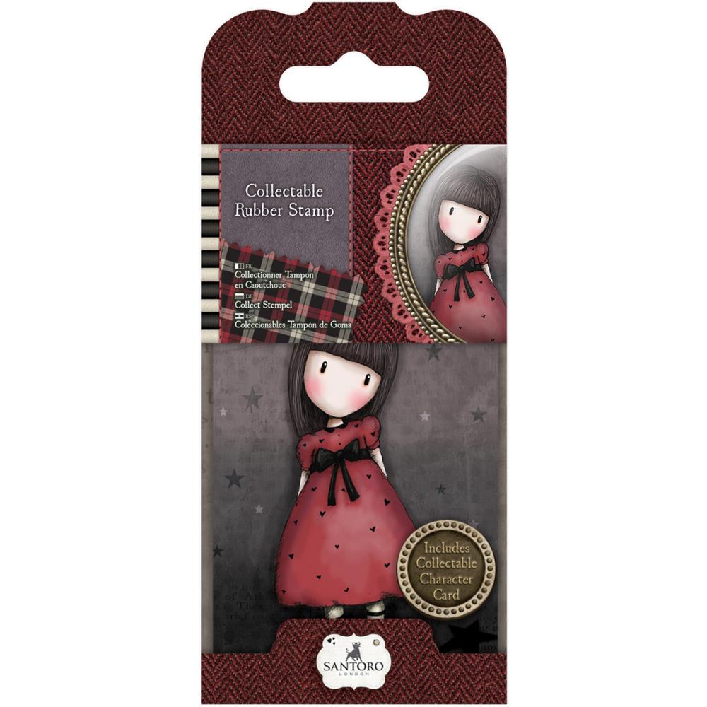 Gorjuss Rubber Stamp 615 The Black Star / Gorjuss Sello Cling Descontinuado Santoro