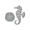 Shapeabilities Die D-Lites Seahorse &amp; Sand Dollar / Suaje de Caballito de Mar y Conchita