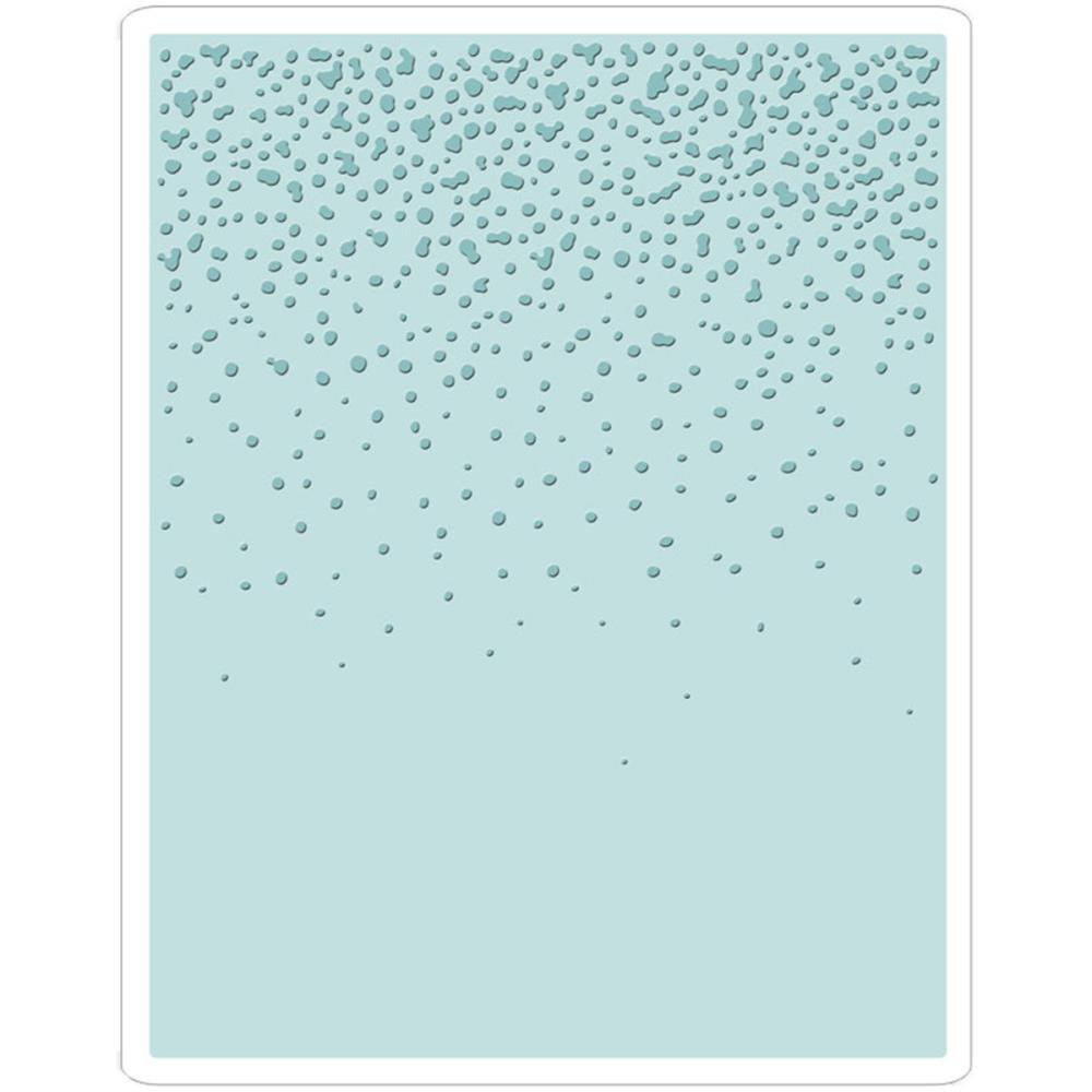 Snowfall Speckles Embossing Folder / Folder de Grabado Nieve Salpicada