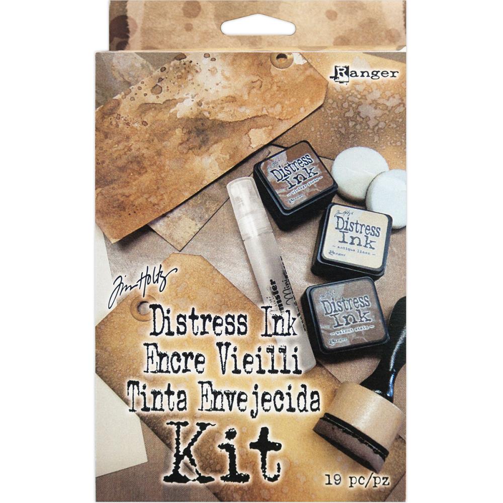 Tim Holtz Distress Ink Kit / Kit para Envejecer el Papel