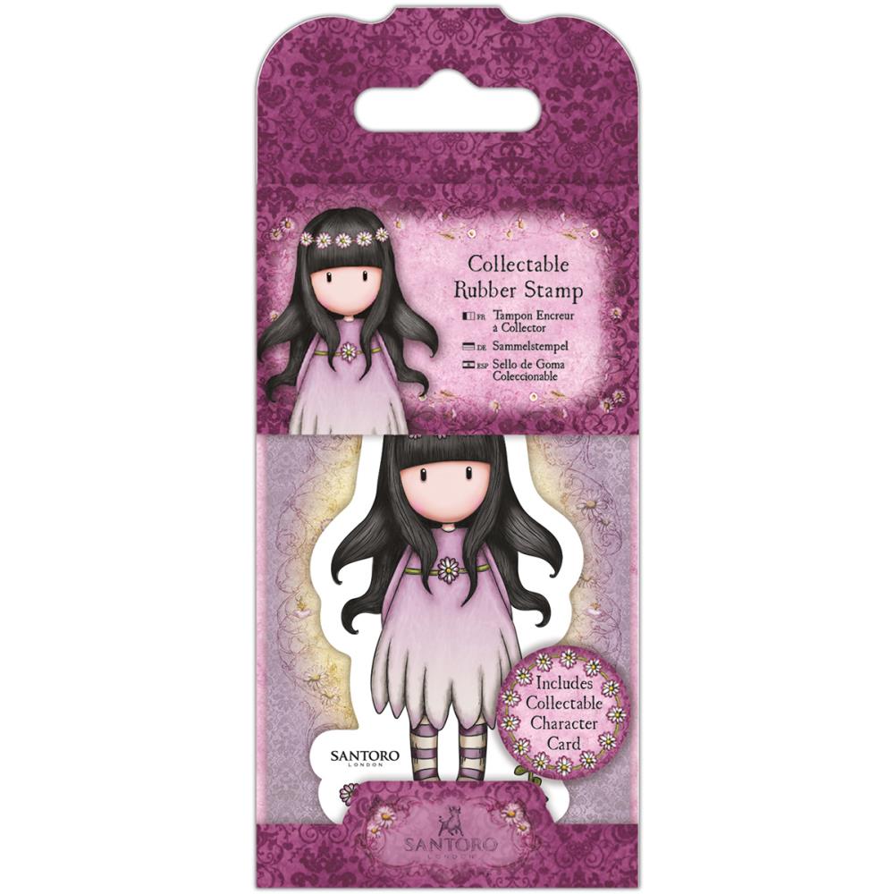 Gorjuss Rubber Stamp 25 Oops-A-Daisy / Gorjuss Sello Cling Descontinuado Santoro