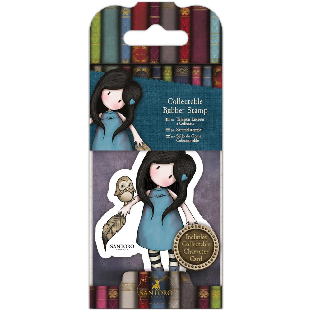 Gorjuss Rubber Stamp 40 The Owl / Gorjuss Sello Cling El Buho Descontinuado Santoro