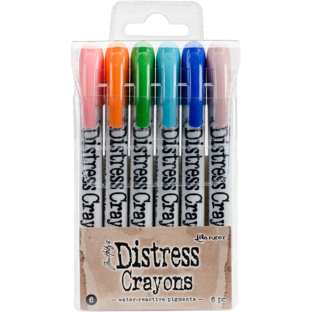 Crayons Water Reactive Pigments Set #6 / Creyones Acuarelables Set #6