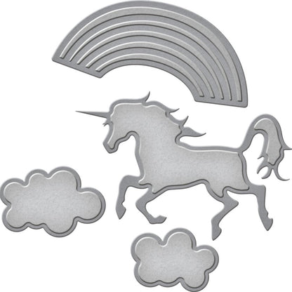 Unicorn Fantasy Dies / Suajes de Unicornio Descontinuado Spellbinders