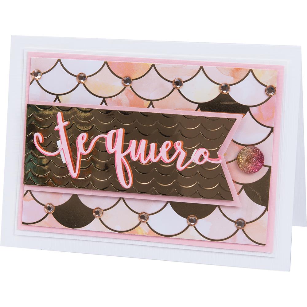 Thinlits Te Quiero Die / Suaje Te Quiero Descontinuado Sizzix