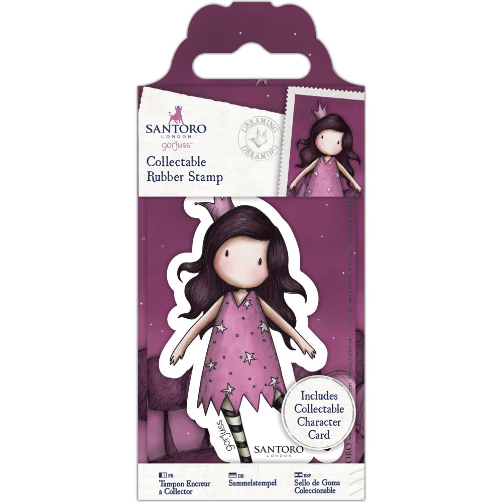 Gorjuss Rubber Stamp 48 Dreaming / Gorjuss Sello Cling Soñando Descontinuado Santoro