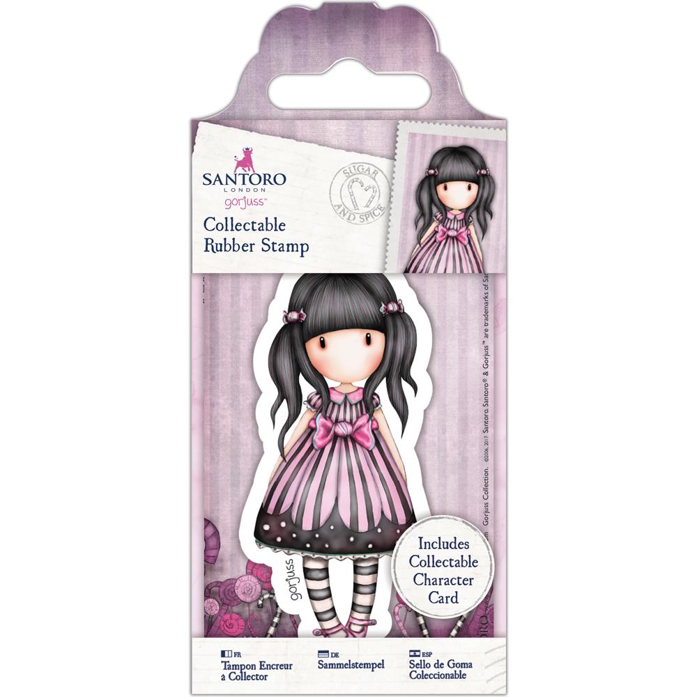 Gorjuss Rubber Stamp 53 Sugar &amp; Spice / Sello de Goma Cling Descontinuado Santoro