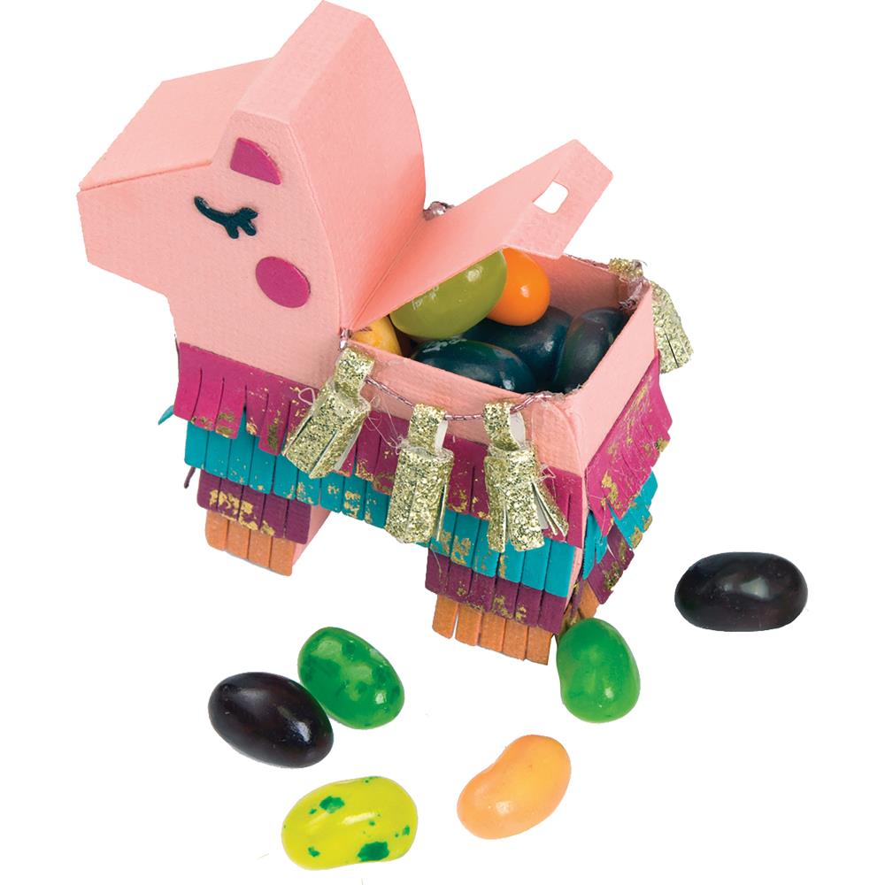 Framelits Dies Lizardi Pinata Box / Suaje de Piñata de Lagarto Descontinuado Sizzix