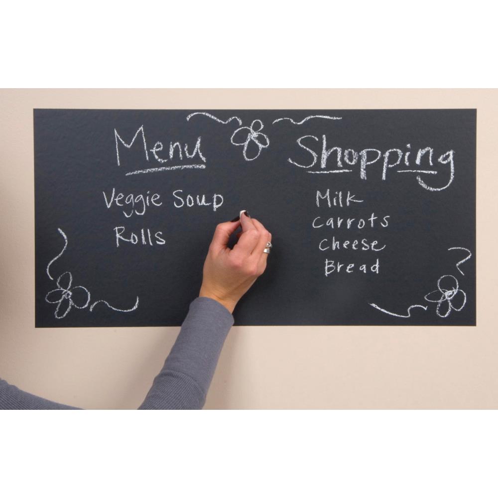 Chalkboard Adhesive Vinyl / Hoja de Vinil Adhesivo Pizarrón Viniles Brookie Craft