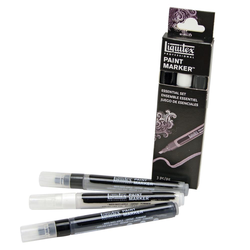 Liquitex Professional Paint Marker Set / Marcadores Profesionales de Pintura Acrilica Descontinuado Liquitex