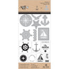Nautical Stamp &amp; Die Set / Sellos y Suajes Nautico