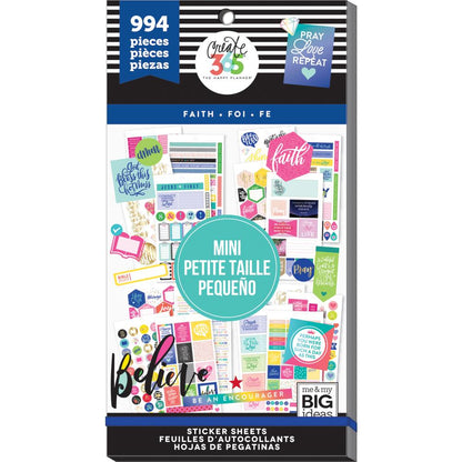 Happy Planner Stickers Faith / Estampas Para Planificador Descontinuado Me &amp; My Big Ideas