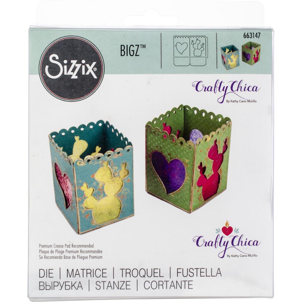 Thinlits Tealight Votive Lantern Die / Suaje Porta Vela Descontinuado Sizzix