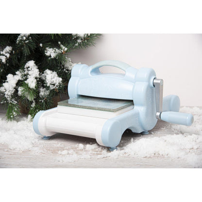 Big Shot Sky Blue Machine / Máquina Big Shot Azul con Mandalas Blancas Descontinuado Sizzix