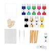 Color Pour Paint Starter Kit / Kit Inicial de Vertido de Pintura