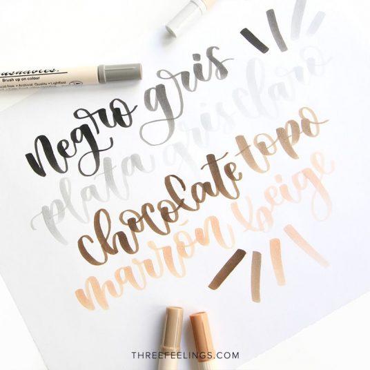 Brushables Dual-Tip Markers / Marcadores Doble Tono Punta Pincel Cafés Descontinuado Zig Memory System