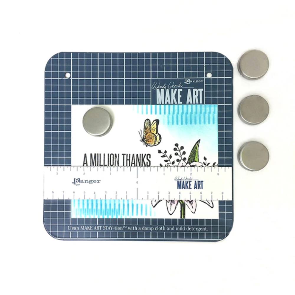 Wendy Vecchi Make Art Stay-tion 7&quot; / Tapete Magnético para Estampar Tapetes, Mats Wendy Vecchi
