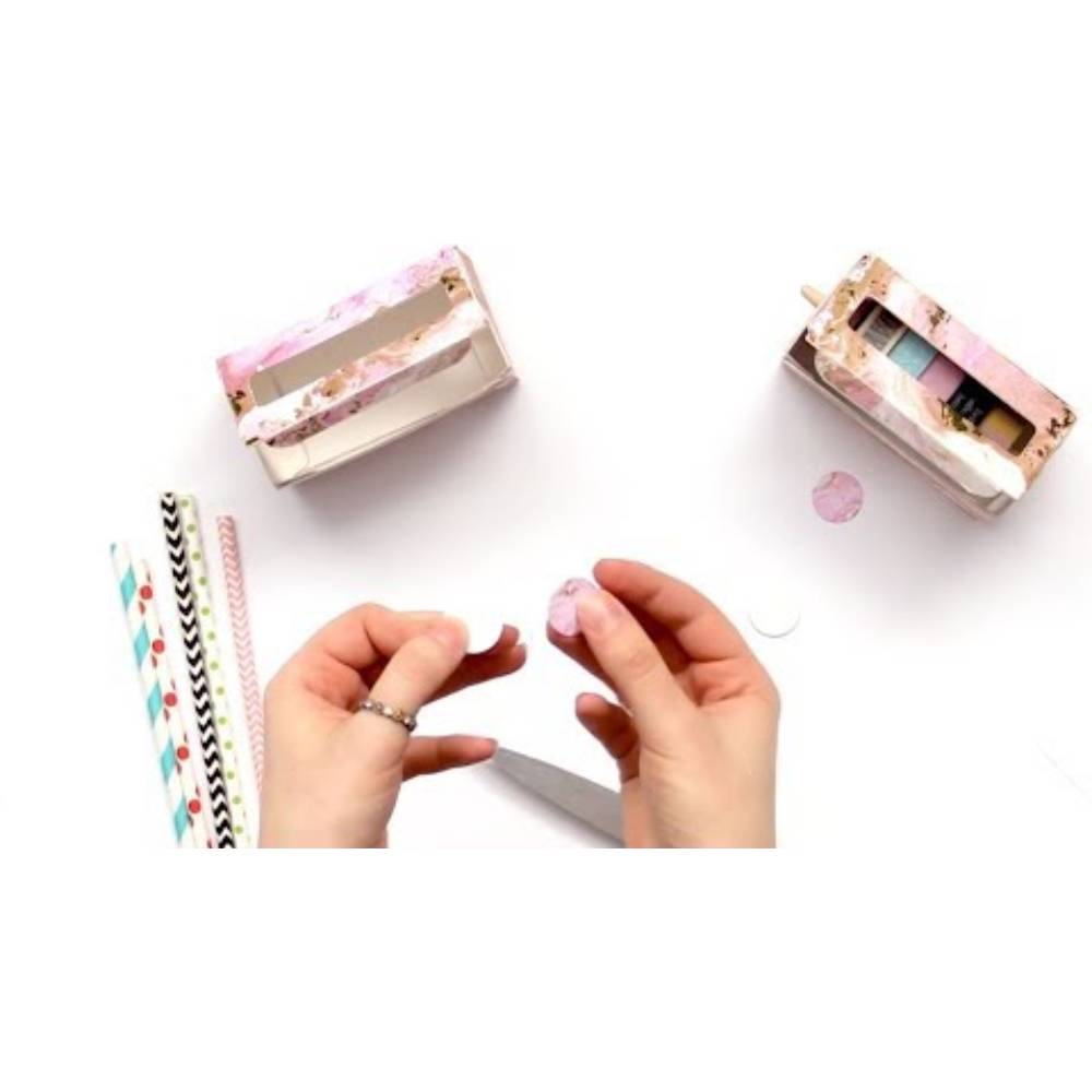 Bigz Washi Tape Box Die / Suaje de Caja para Washi Tape Descontinuado Sizzix