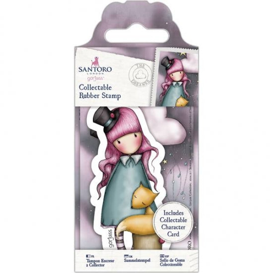 Gorjuss Rubber Stamp 58 The Dreamer / Gorjuss Sello Cling Soñador Descontinuado Santoro