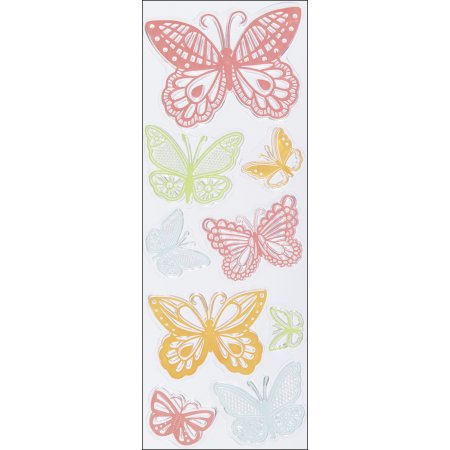 Clear Stamps Butterflies / Sellos Transparentes de Mariposa Descontinuado Martha Stewart