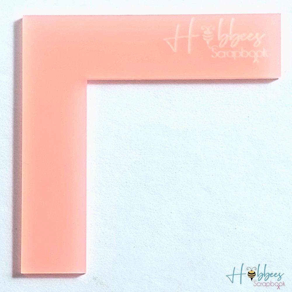 Escuadras para Encuadernación Color Rosa Descontinuado Hobbees