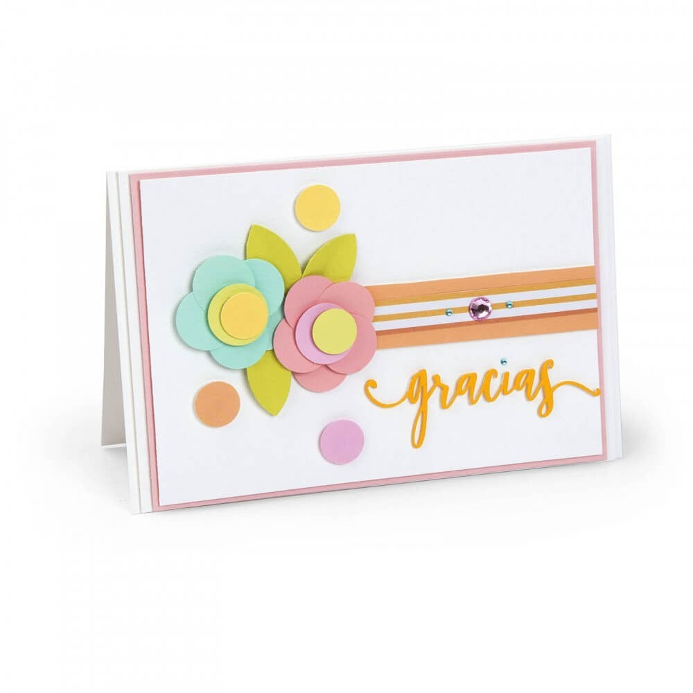 Thanks Cutting Die  / Suaje de Gracias Descontinuado Sizzix