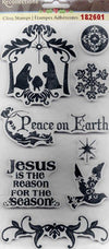 Sellos de Goma Cling Paz en la Tierra / Peace on Earth 182601