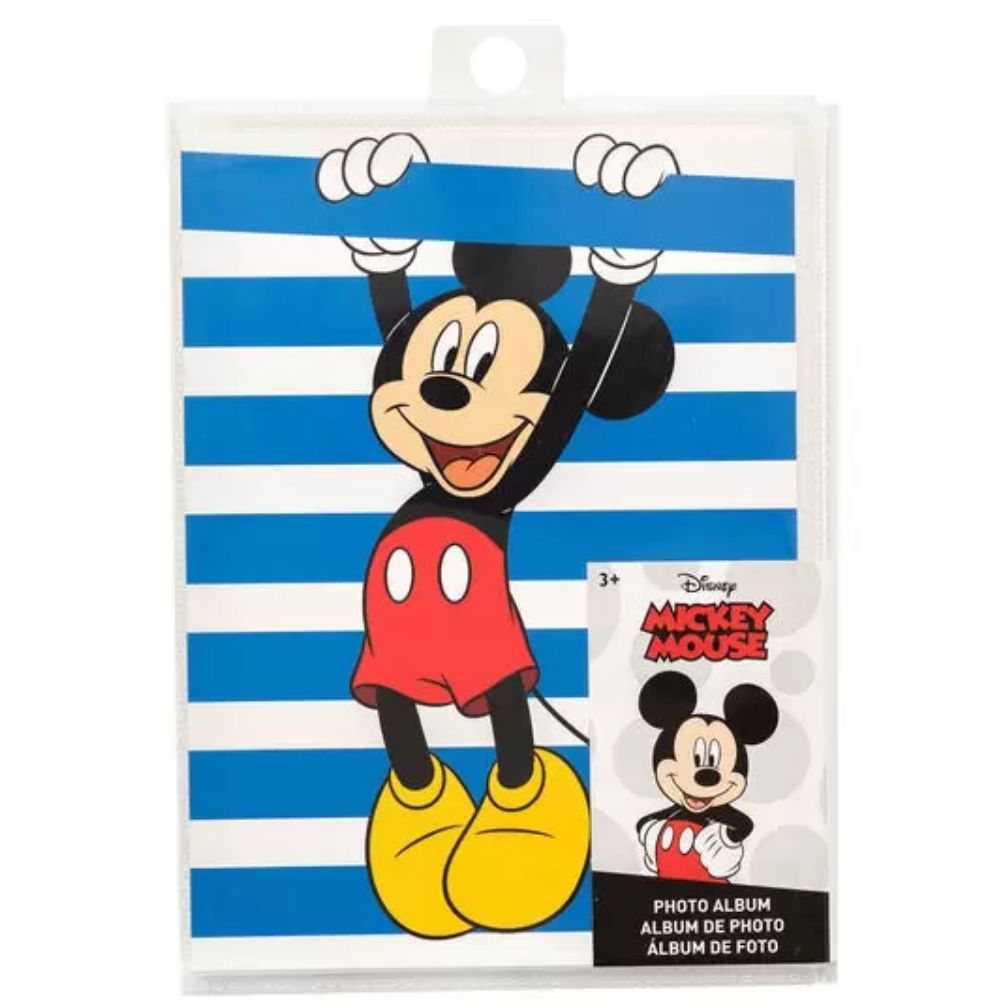 Photo Album 4x6" Mickey Stripes / Album de Mickey Mouse