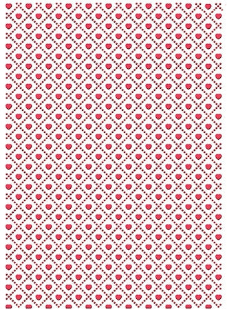Embossing Folder Heart Trellis / Folder de Grabado Corazon Enrejado Descontinuado Crafter&